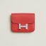 Constance Slim wallet, capucine