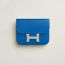 Constance Slim wallet, bleu zellige, We will notify you when this product is back in stock