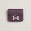 Constance Slim wallet, cassis