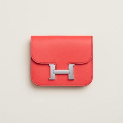 Portefeuille Constance Slim bicolore