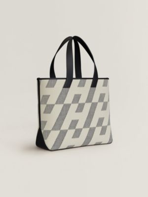 Cabas H en Biais 40 bag, View: front, front, view 4 of 4