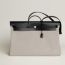 Herbag Zip cabine bag, écru/blanc/noir/noir