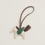 Rodeo Pegase PM charm, craie/chocolat/vert moyen