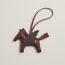 Rodeo Pegase MM charm, rouge sellier/rouge H/noir