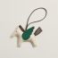 Rodeo Pegase MM charm, craie/chocolat/vert moyen