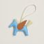 Rodeo Pegase MM charm, céleste/jaune Milton/gold