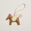 Rodeo Pegase MM charm, gold/rose darling/jaune Milton