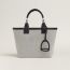 Steeple 25 bag, écru/noir/noir