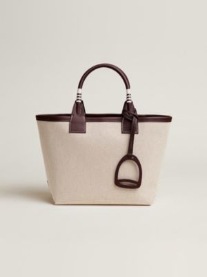 écru/beige/rouge sellier