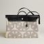 Herbag Zip cabine bag, écru/beige/gris Meyer/noir