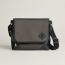 Allback messenger bag, gris fumée/noir