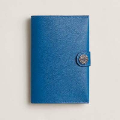 Hermes, Bags, Hermes Tarmac Passport Holder Blue