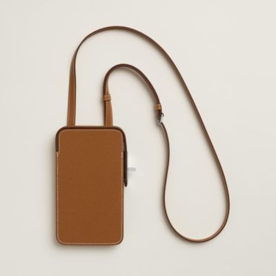 ◇レザーの高級感◇『HERMES』Hac a box スマホショルダーケース ◇レザーの高級感◇『HERMES』Hac a box スマホショルダーケース