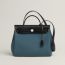 Herbag Zip 31 laque bag, bleu tempête/noir/blanc