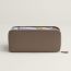 Silk'In Classique long wallet, étoupe/cassis/vert fizz