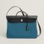 Sac Herbag Messenger 39, bleu thalassa/noir