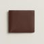 H Sellier Compact wallet, terre