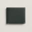 H Sellier Compact wallet, vert foncé