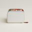 Silk'In Compact wallet, new white/orange/gris mouette