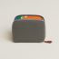 Silk'In Compact wallet, gris Meyer/orange/gris mouette