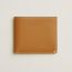 H Sellier Compact wallet, caramel