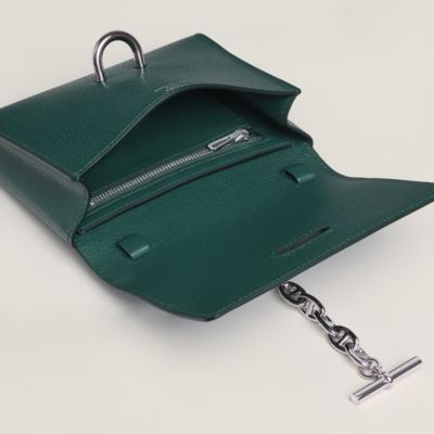 HERMES レッド 六角形 ミニ財布 HERMES レッド 六角形 ミニ財布 HERMES