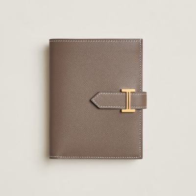 ◆HERMES◆Portefeuille Bearn Compact スリムウォレット Bearn Compact monochrome wallet | Hermès USA
