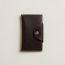 Iliade card holder, macassar/macassar