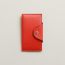 Iliade card holder, rouge de cœur/rouge de cœur