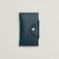 Iliade card holder, bleu de Prusse