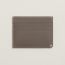 H Sellier card holder, gris étain