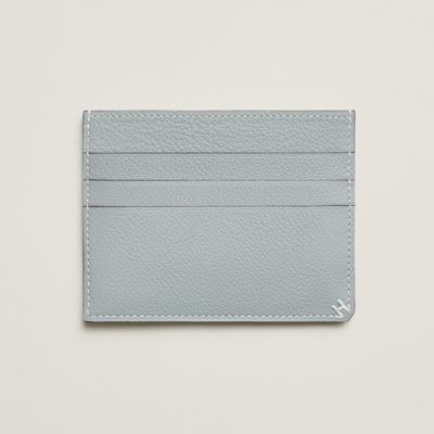 H Sellier colorfil card holder - Green | Hermès UAE