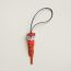 Chouette charm, feu/gold/purple/guimauve/blanc