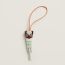 Chouette charm, vert peppermint/craie/feu/rouge H/blanc
