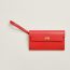 Portefeuille Kelly Pocket Long, rouge de cœur