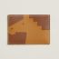 Cheval Picto card holder, fauve/caramel