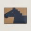 Cheval Picto card holder, new poussière/bleu abysse