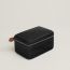 Hermès Travelsilk mini travel cube, noir