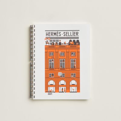 Hermès Ulysse PM Lined Agenda Refill - White Books, Stationery
