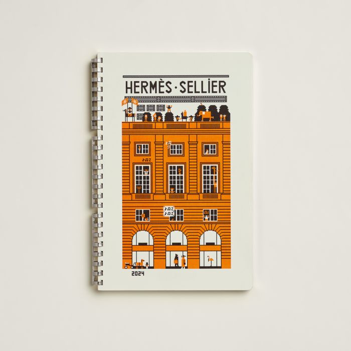 手帳レフィル '24 《ヴィジョン》 1ブロック 日本語付 | Hermès 