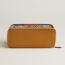 Silk'In Classique long wallet, caramel/new bleu jean/sun