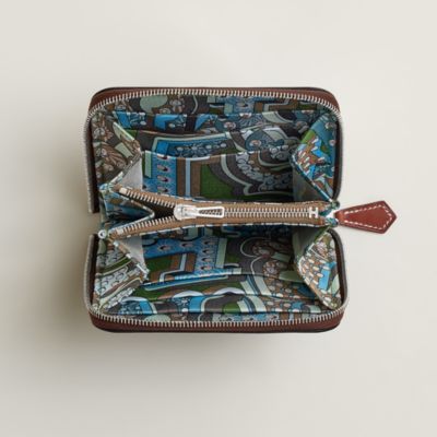 【シック×華やかな内装】エルメスSilk'In Compactウォレット Silk'In Compact wallet | Hermès Macau SAR
