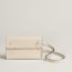 Hermèsnap wallet, craie