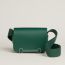 Hermès Geta bag, vert moyen/vert moyen, We will notify you when this product is back in stock
