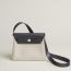 Herbag Zip 20 bag, écru/bleu glacier/ardoise, no stock