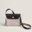 Herbag Zip 20 bag, écru/terre/ébène, no stock