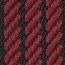 Sangle Cordage 50&nbsp;mm bag strap, noir/rouge H/noir