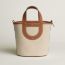 Borsa Hermès In-the-Loop 18, écru/beige/gold