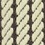 Sangle Cordage 25&nbsp;mm bag strap, prunoir/jaune Milton/gold