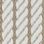 Sangle Cordage 25&nbsp;mm bag strap, beige marfa/gris pâle/gold